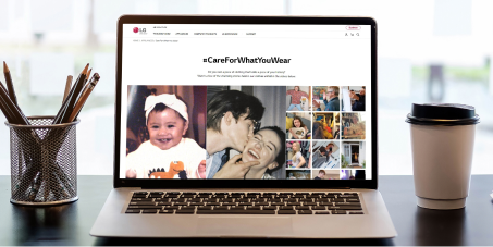 The LG Electronics H&A Clothing Care Campaign Project